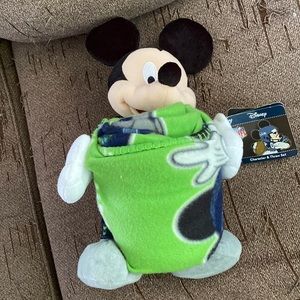 Seahawks Mickey Throw Blanket